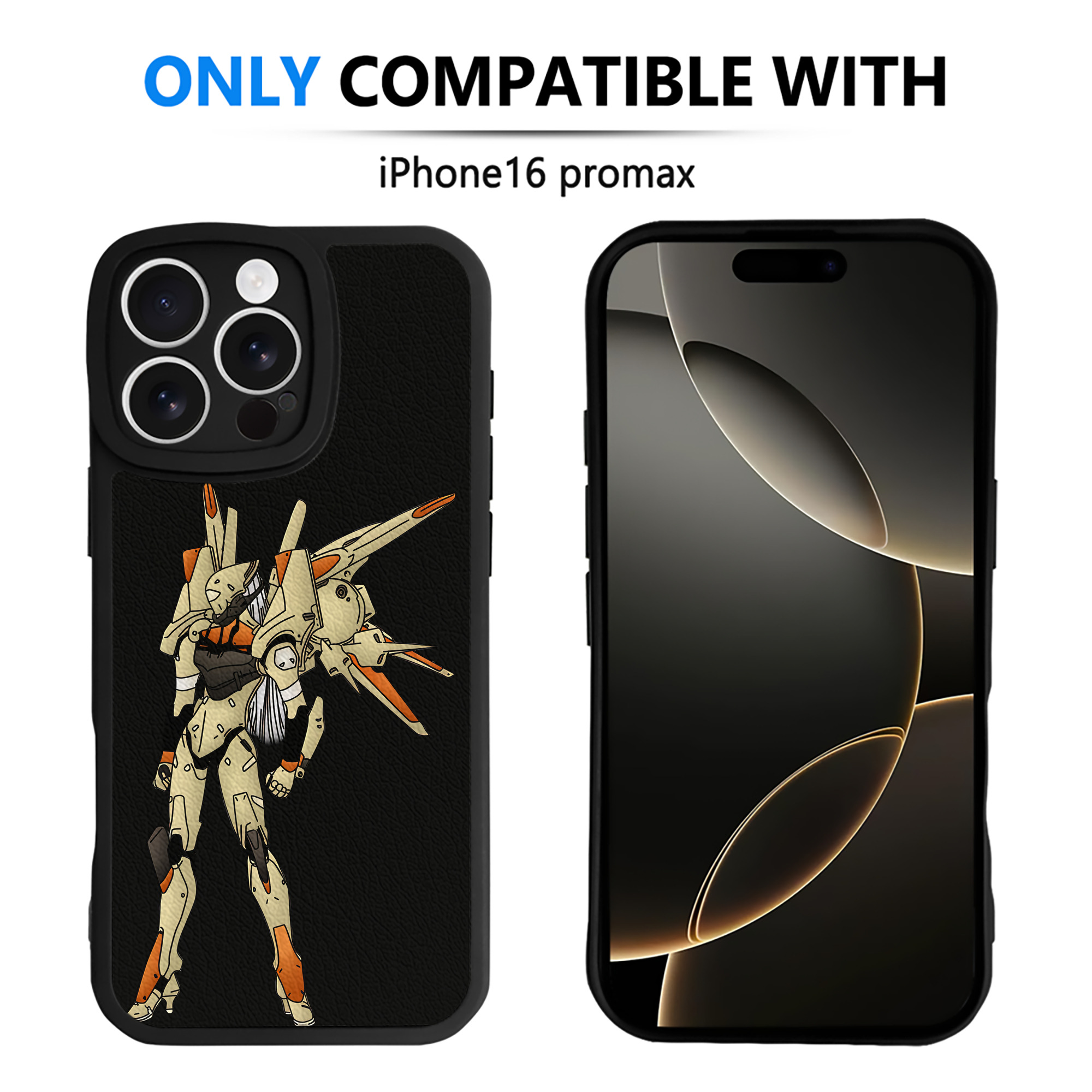 （画像用） EVA 新世紀エヴァンゲリオン 【iPhone 16シリーズ対応】シリコンスマホケース（レザー調） 材質：シリコン
